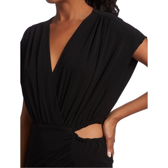 IRO Zera Ruched Mini Dress size 40/ us size 8 - Picture 3 of 9